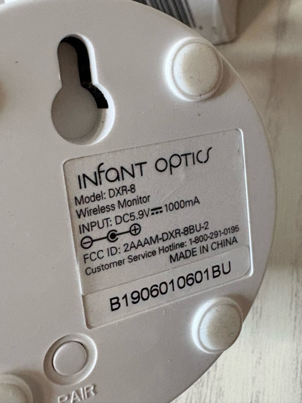 Infant Optics DXR8AC Add-On Camera - Picture 11 of 11